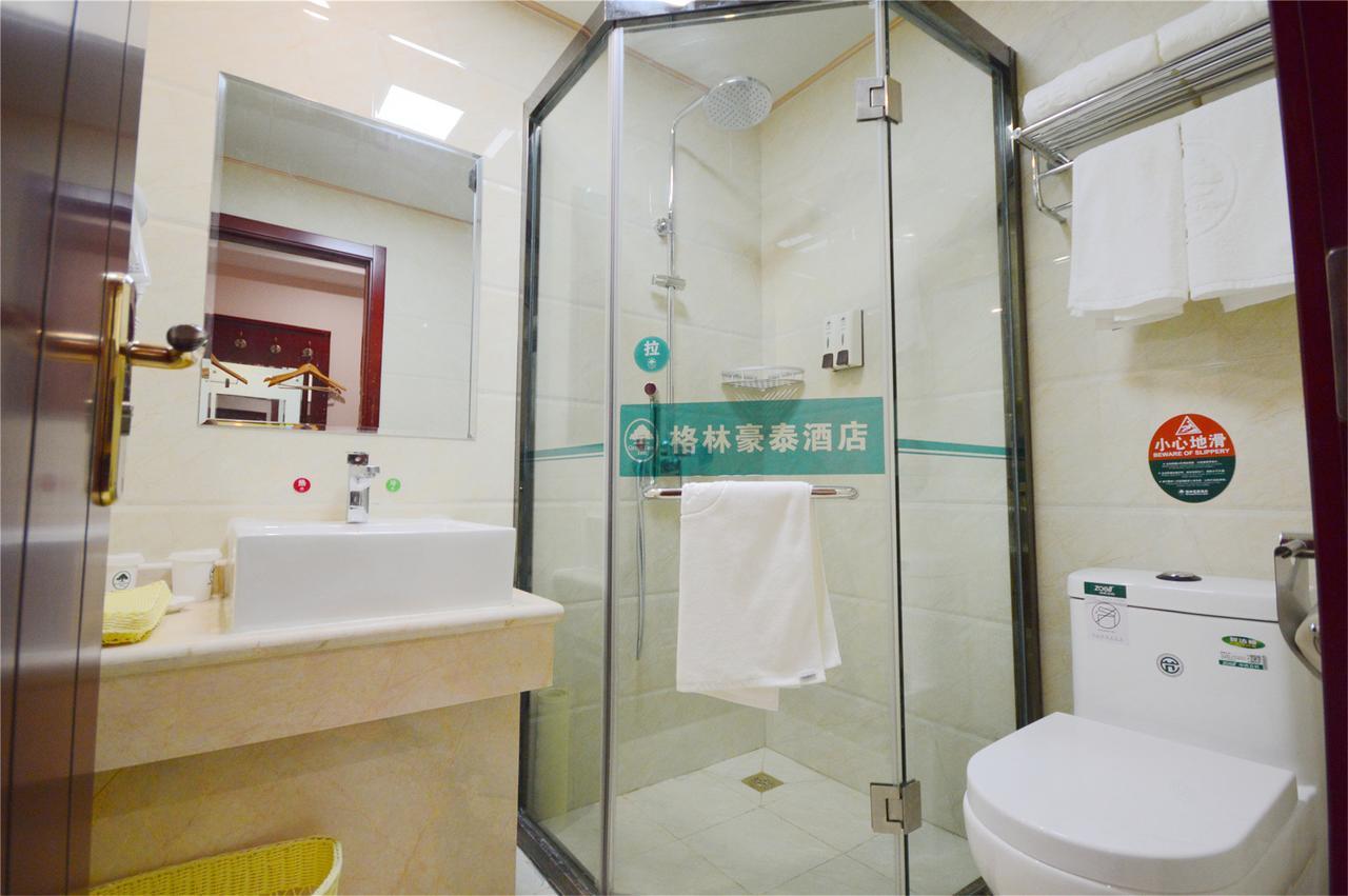 Greentree Inn Shandong Jinan Daming Lake Business Hotel Exterior foto